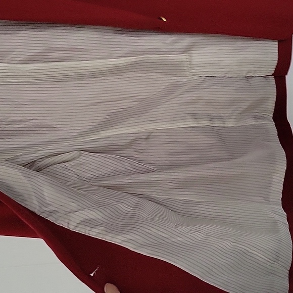 Philosophy Cherry Red Tapered And Lined Blazer - Picture 6 of 8